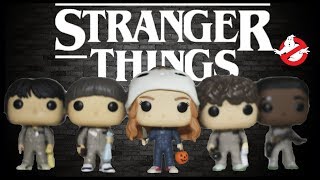 Stranger Things Ghostbusters Funko Pop Collection Review [upl. by Lisette]