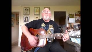 12string Guitar Poor Old Man Including lyrics and chords [upl. by Derreg45]