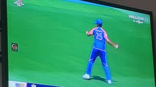 India vs USA 💙❣️💙 live report from Chicago IL USA 😎 from an Indian American PO perspective [upl. by Murray658]