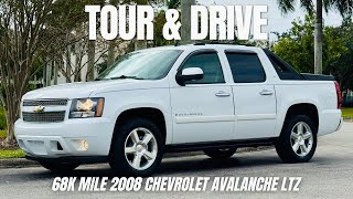 Tour amp Drive 68k Mile 2008 Chevrolet Avalanche LTZ 4x4 [upl. by Annnora330]