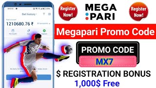 Megapari Promo Code Megapari Registration 2024 [upl. by Seena]