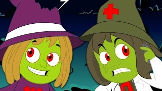 Five Wicked Witches  Nursery Rhymes For Children  Kids Songs And Videos [upl. by Naved949]