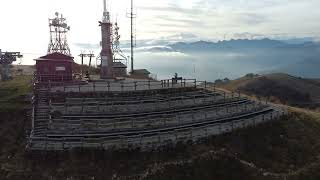 Mottarone MAggiore Lake EBike Drone View [upl. by Fabrin]