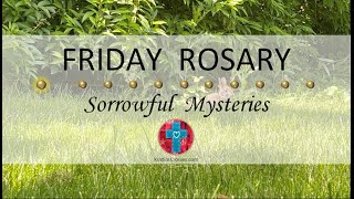 Friday Rosary • Sorrowful Mysteries of the Rosary 💜 October 4 2024 VIRTUAL ROSARY  MEDITATION [upl. by Merridie]