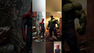 Spiderman and Hulk Evolution avengers marvel [upl. by Salahcin]