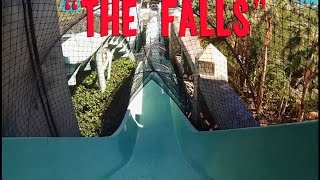 quotthe FALLSquot Crazy Water Slide at Aquaventure in Nassau Bahamas [upl. by Nitsej802]