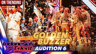 THE ULTIMATE GOLDEN BUZZER Bala Bali Sukses Buat All Judges Amazed  Indonesias Got Talent 2023 [upl. by Aruabea20]