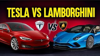 Elon Musk Tesla Model S Plaid vs Supercars  SHOCKING Results [upl. by Lleder]