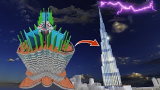 Burj Khalifa  Semua Rahasia Teknik Sang Struktur Mega [upl. by Assirram911]