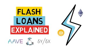 Borrow Millions In DEFI With NO COLLATERAL FLASH LOANS Explained Aave dYdX [upl. by Novat]