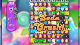 Candy Crush Soda Saga Level 2431 ★★★ Coloring Candy Fun The Highest Score All Combo [upl. by Smiga]