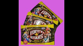 Pink Chewy PackaDay Select 2024 AFL Footy Stars Card Unwrapping 2210 [upl. by Asit]