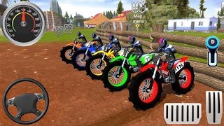 Impossible Bike OFF Road Driving  Motor Dirt Bikes Racing Simulator Android gameplay HD 2024 [upl. by Shuma]