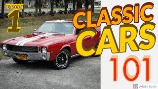 Classic Cars 101  1  Carburetor basic adjustment  idle speed [upl. by Nohcim228]