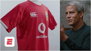 ‘The badge is what we play for’ British amp Irish Lions 2021 jersey REVEALED  ESPN Rugby [upl. by Helsie]