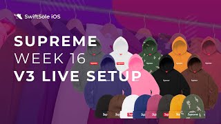 SwiftSole V3 Supreme Week 16 Live Set Up  BOGO DROP [upl. by Woodcock]