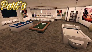 Bloxburg Autumnal Family Modern Mansion Speedbuild Part 35 [upl. by Varden246]