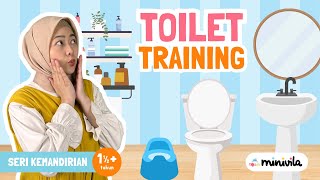 TOILET TRAINING  Belajar Pipis dan Pup dengan Potty dan Adab ke Kamar Mandi [upl. by Stavro956]