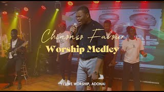 Chinonso Favour  Worship Medley Adonai Obedience To Christ Yahweh Se Manifestará   LIVE [upl. by Samal]