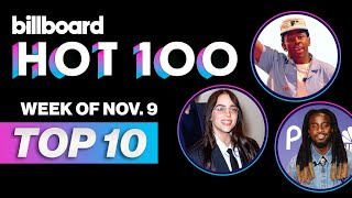 Billboard Hot 100 Top 10 Countdown For November 9 2024  Billboard News [upl. by Radke]