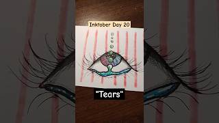 Inktober Day 20  Tears [upl. by Ahsilem]