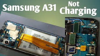 Samsung A31 SMA315F Not Charging 100 fix [upl. by Annabelle]