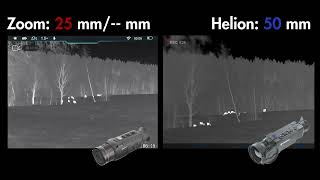 InfiRay Zoom ZH50 vs Pulsar Helion2 XP50 Pro [upl. by Rosaline]