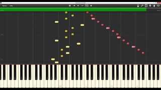 ADDICTION Ryan Leslie ft Cassie Fabolous Piano Tutorial  Cover SYNTHESIA [upl. by Roswell]