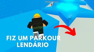 fiz um parkour lendário no Roblox ep2 [upl. by Leile]