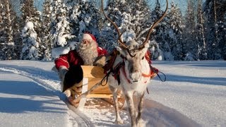 A Mikulás amp rénszarvas🦌🎅 Lappföld Finnország Rovaniemi  Karácsony videó Santa Claus [upl. by Anselm]