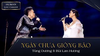 NGÀY CHƯA GIÔNG BÃO  TÙNG DƯƠNG ft BÙI LAN HƯƠNG  HUMAN LIVE CONCERT [upl. by Ahtera712]