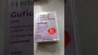 Guficap 50 mg injectionCaspofungin Acetate for injection 50 mg [upl. by Bertilla]