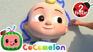 Heads Shoulders Knees and Toes  Cocomelon  Moonbug Kids  Fun Zone [upl. by Egedan]