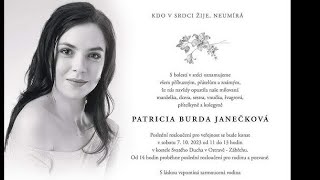 TRIBUTE TO PATRICIA JANECKOVA  IN MEMORY OF PATRICIA [upl. by Auqkinahs]