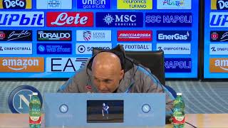 Rinnovo con il Napoli Spalletti non le manda a dire in conferenza [upl. by Attenyl751]