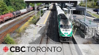 GO Transit service resumes on Milton line after freight train work stoppage [upl. by Nivrek686]