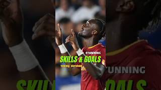 Stunning Skills Goals  Tammy Abraham in As Roma 🤤 shortvideo skills tammyabraham [upl. by Zuliram]