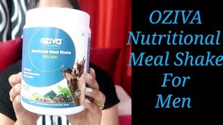 OZIVA Nutritional Meal Shake For Men  Review And Benefits [upl. by Lancelle]