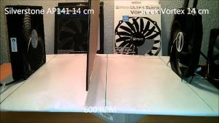 Ultra Sleek Vortex 140mm vs Silverstone AP141 140mm Conseil Config [upl. by Mandal979]