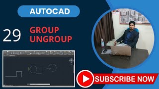 Part  29 Group amp Ungroup Group and Ungroup Command in AutoCAD youtube ArifAnjum [upl. by Leunammi207]