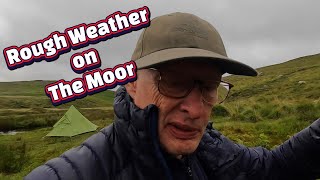 Wild CAMPING Wild DARTMOOR Wild WEATHER Wiltshire Man [upl. by Annoyek]