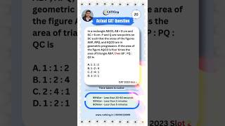 CAT Exam Quants PYQ  Geometry  Quadrilaterals  QUANTS Practice Questions  CAT PYQ catexam mba [upl. by Nyrac986]