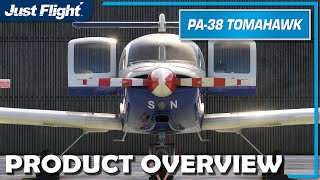 PA38 Tomahawk MSFS  Product Overview  Just Flight [upl. by Bozovich]