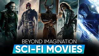 Top 12 Great SciFi Movies With Unique Concept in Hindi  Best Science Fiction Movies in Hindi [upl. by Aihsi128]