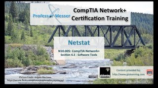 The Netstat Command  CompTIA Network N10005 43 [upl. by Kerri]