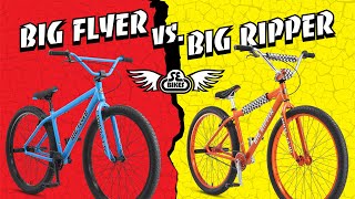 SE Bikes Big Ripper vs Big Flyer [upl. by Eiryk]