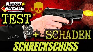 Schreckschusspistole  Test Schaden Vorschriften  Sicherheit u Krisenvorsorge Deutschland ᴴᴰ⚡ [upl. by Chaffee]