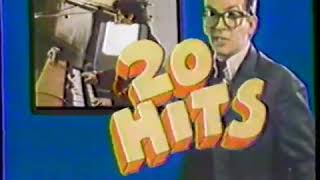 1980 Elvis Costello quotGet Happyquot album TV Ad [upl. by Selec839]