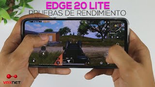 Motorola Edge 20 Lite Pruebas de Rendimiento  QUE GRAN SORPRESA [upl. by Nilat]