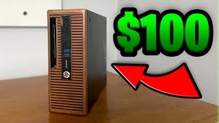 How I Built a 100 Gaming PC… Thats Actually GOOD [upl. by Ahsatin832]